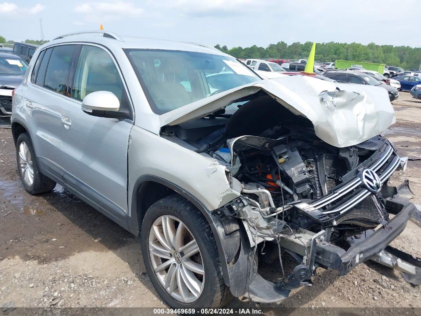 2013 VOLKSWAGEN TIGUAN SE - WVGBV7AX8DW545389