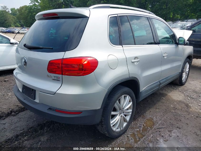 2013 VOLKSWAGEN TIGUAN SE - WVGBV7AX8DW545389