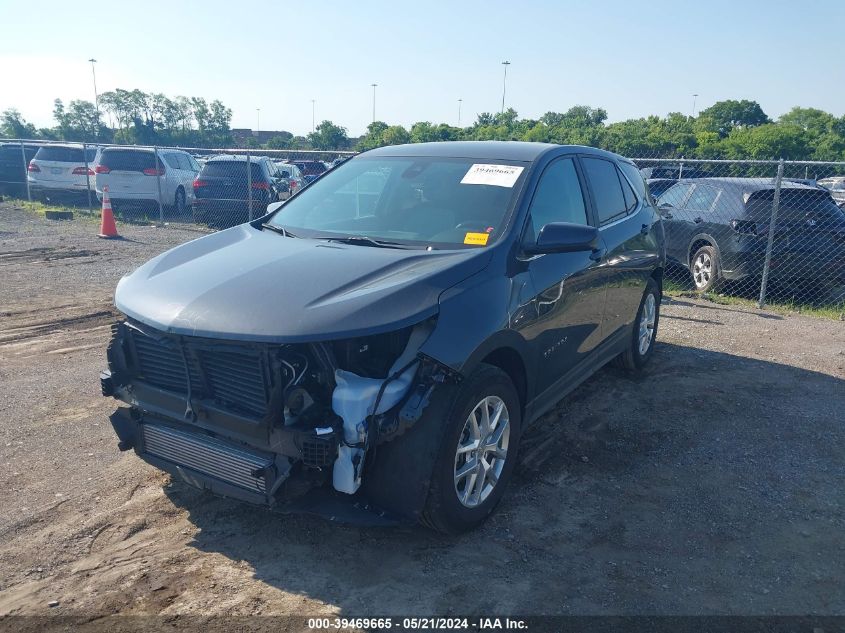 2022 CHEVROLET EQUINOX FWD LT - 2GNAXKEVXN6139929