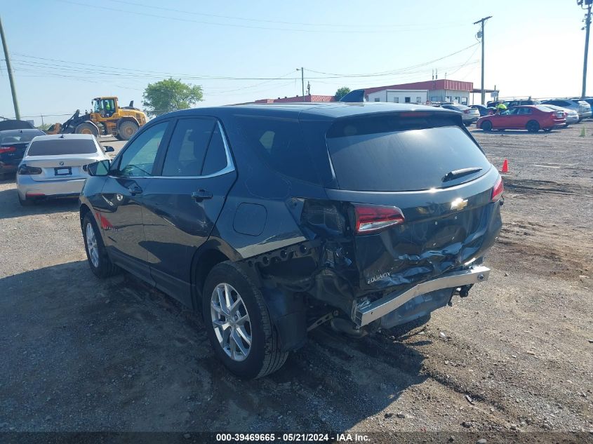 2022 CHEVROLET EQUINOX FWD LT - 2GNAXKEVXN6139929