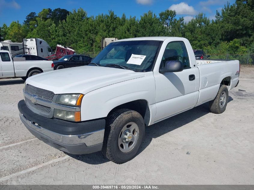 2004 Chevrolet Silverado 1500 Work Truck VIN: 1GCEK14V64Z250145 Lot: 39469716