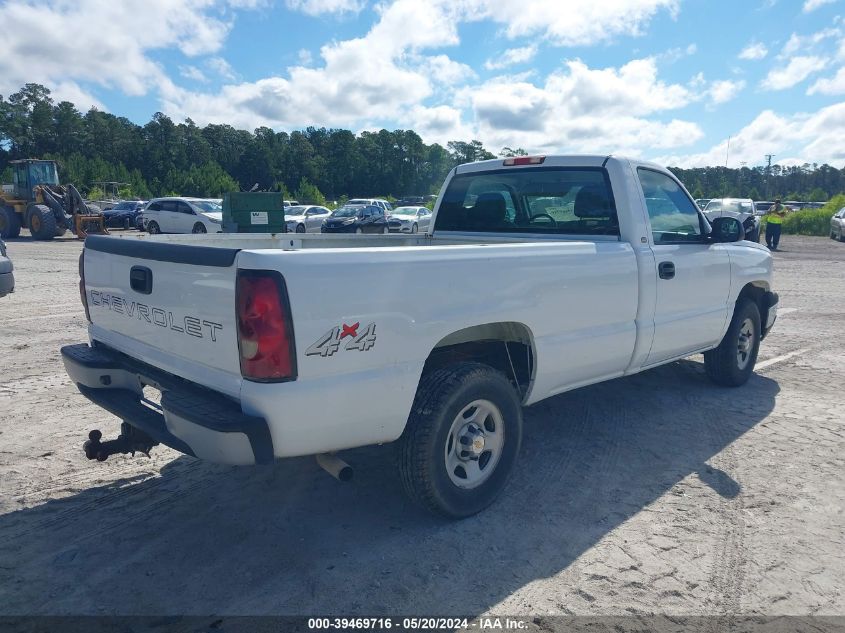 2004 Chevrolet Silverado 1500 Work Truck VIN: 1GCEK14V64Z250145 Lot: 39469716