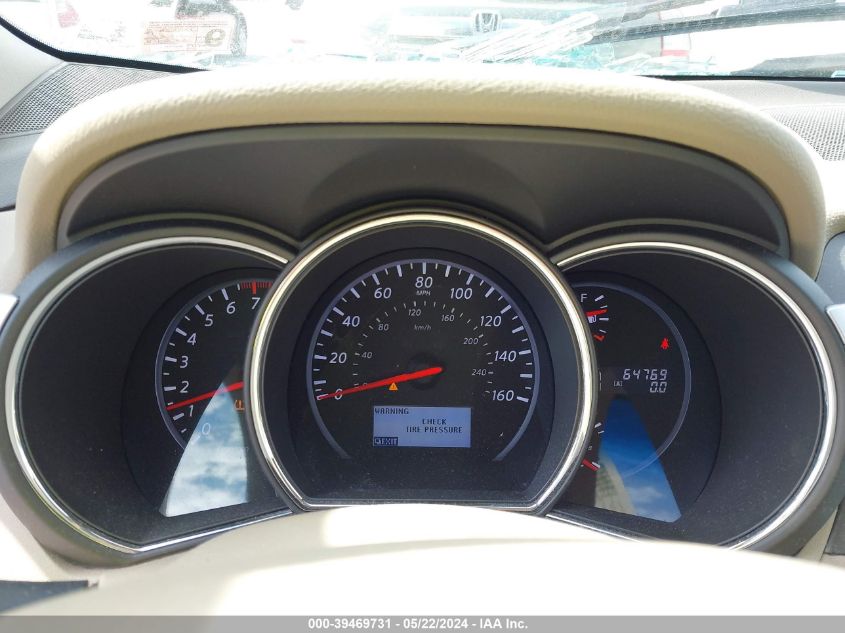 2012 Nissan Murano Le VIN: JN8AZ1MW0CW209940 Lot: 39469731