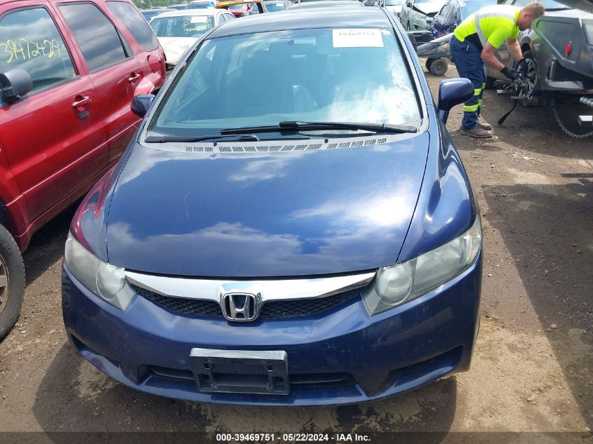 2009 Honda Civic Lx VIN: 1HGFA16549L013556 Lot: 39469751