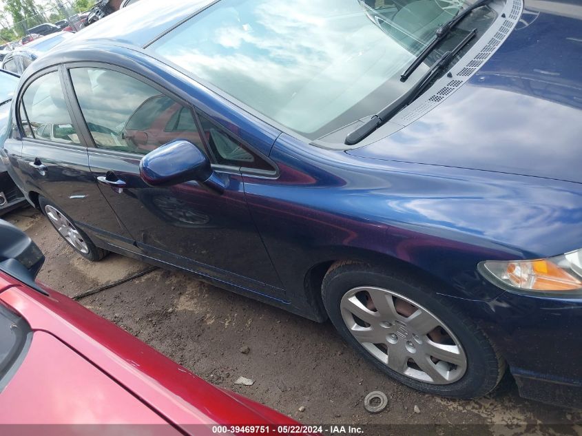 2009 Honda Civic Lx VIN: 1HGFA16549L013556 Lot: 39469751