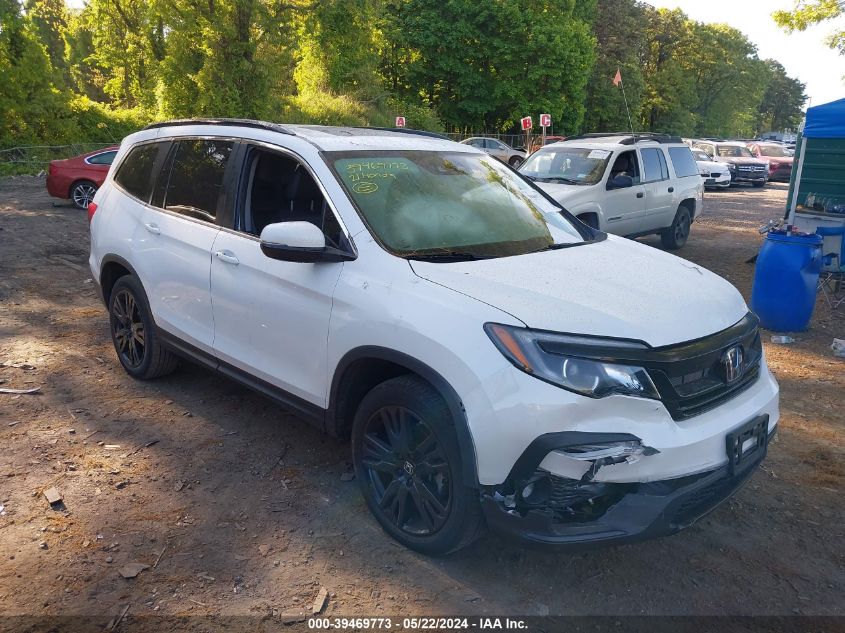 2021 Honda Pilot Awd Special Edition VIN: 5FNYF6H23MB086387 Lot: 39469773