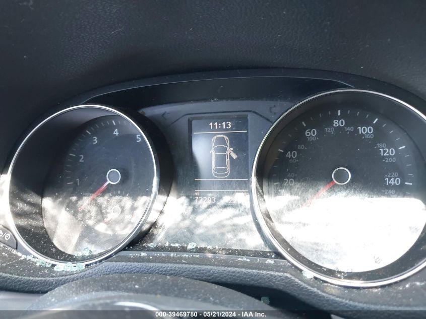 2017 Volkswagen Passat 1.8T S VIN: 1VWAT7A33HC009134 Lot: 39469780