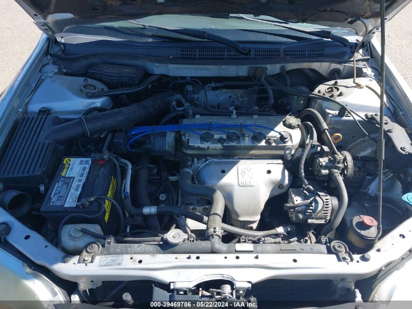 2002 Honda Accord 2.3 Se VIN: 1HGCG56722A084380 Lot: 43946884