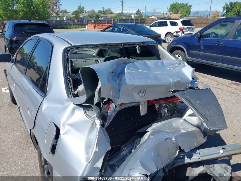 2002 Honda Accord 2.3 Se VIN: 1HGCG56722A084380 Lot: 43946884