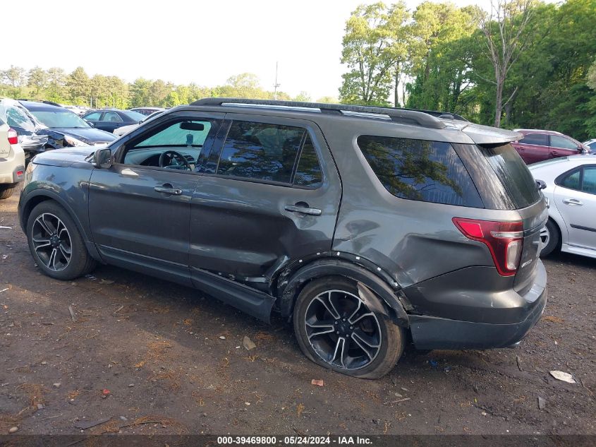 2015 Ford Explorer Sport VIN: 1FM5K8GT1FGC20564 Lot: 39469800