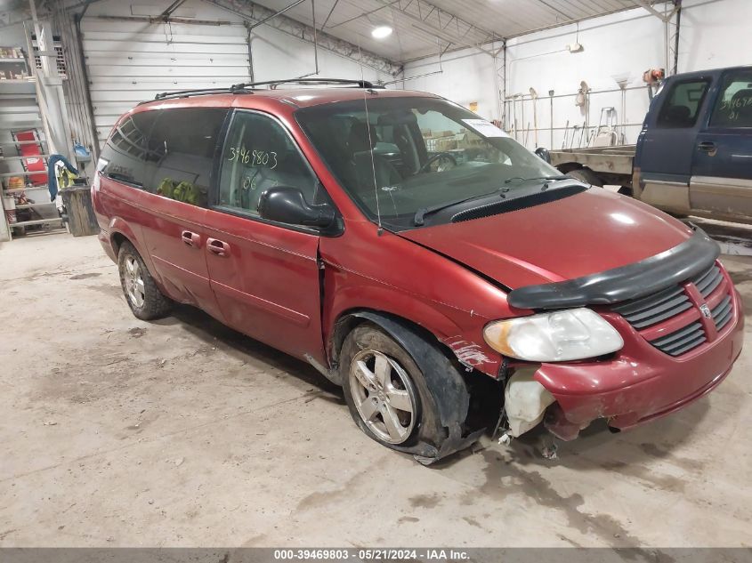 2006 Dodge Grand Caravan Sxt VIN: 2D4GP44L66R855356 Lot: 39469803