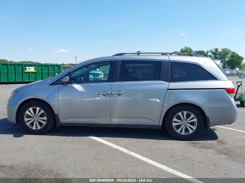 2016 Honda Odyssey Ex-L VIN: 5FNRL5H66GB067167 Lot: 39469804