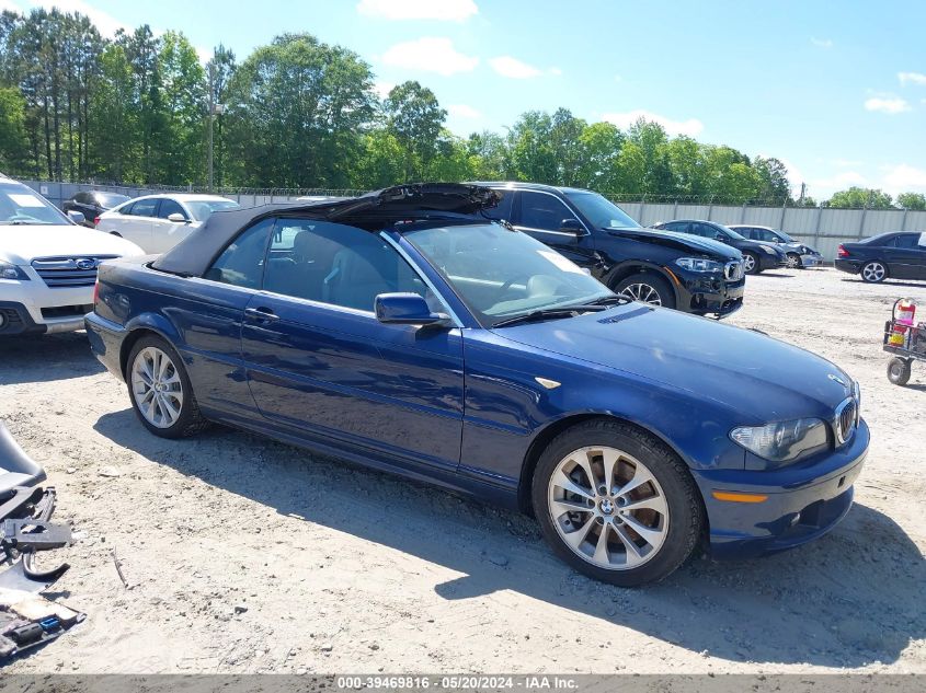 2005 BMW 330Ci VIN: WBABW53485PL50085 Lot: 39469816