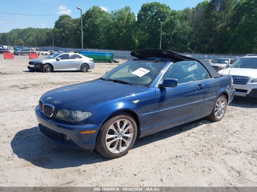 2005 BMW 330Ci VIN: WBABW53485PL50085 Lot: 39469816