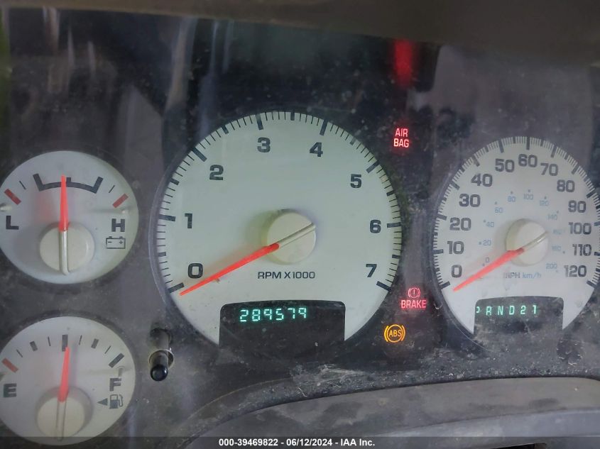 2005 Dodge Ram 1500 Slt/Laramie VIN: 1D7HA18D35S238732 Lot: 39469822