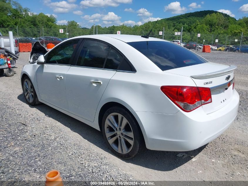 2012 Chevrolet Cruze Ltz VIN: 1G1PH5SCXC7300550 Lot: 39469826