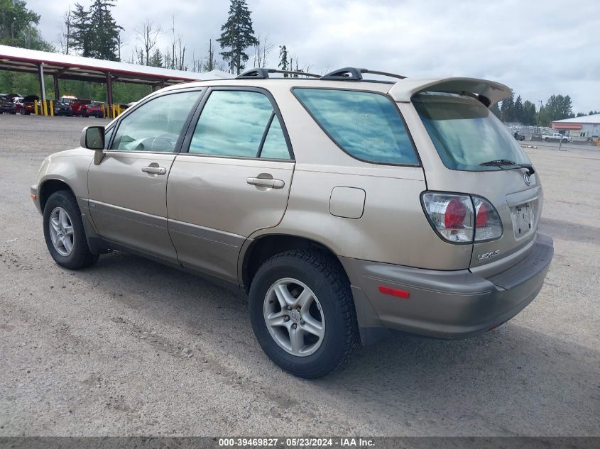 2002 Lexus Rx 300 VIN: JTJHF10U020265754 Lot: 39469827