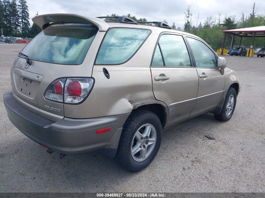 2002 Lexus Rx 300 VIN: JTJHF10U020265754 Lot: 39469827