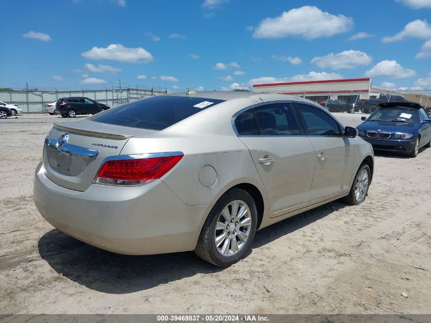 2013 Buick Lacrosse Leather Group VIN: 1G4GC5ER0DF165295 Lot: 39469837