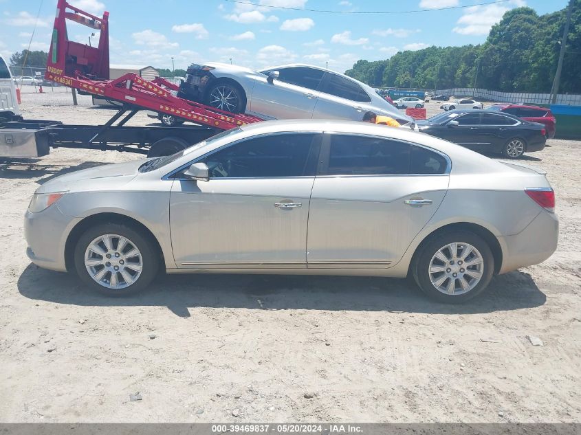 2013 BUICK LACROSSE LEATHER GROUP - 1G4GC5ER0DF165295