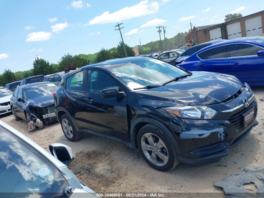 2017 Honda Hr-V Lx VIN: 3CZRU6H38HM725202 Lot: 39469851