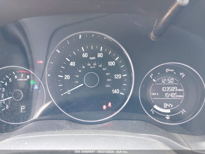 2017 Honda Hr-V Lx VIN: 3CZRU6H38HM725202 Lot: 39469851