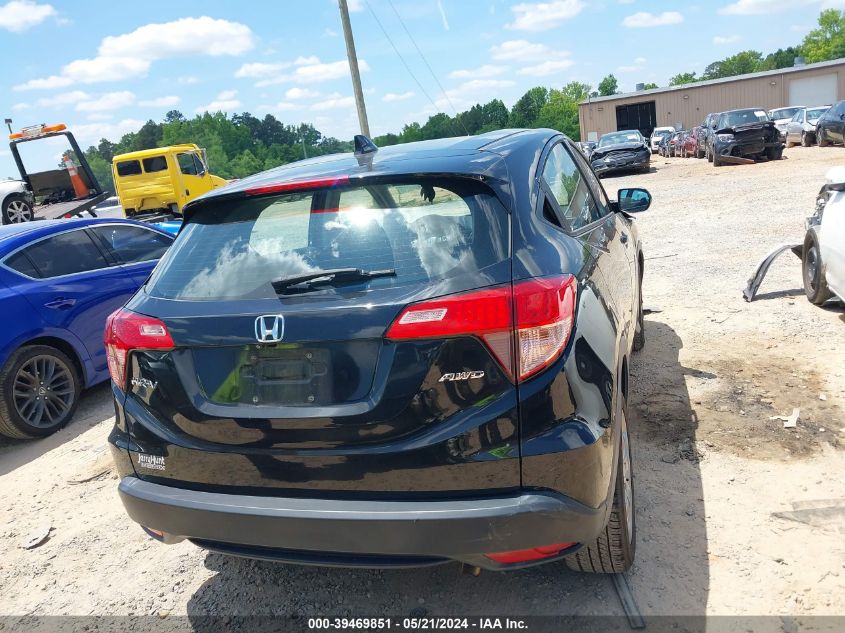 2017 Honda Hr-V Lx VIN: 3CZRU6H38HM725202 Lot: 39469851