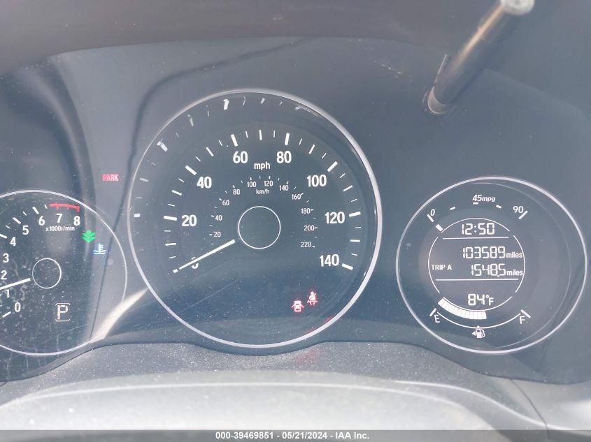 2017 Honda Hr-V Lx VIN: 3CZRU6H38HM725202 Lot: 39469851