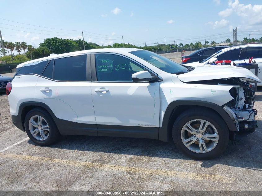 2022 GMC Terrain Fwd Sle VIN: 3GKALMEV8NL212814 Lot: 39469858