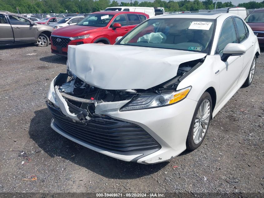 2020 Toyota Camry Xle Hybrid VIN: 4T1F31AK8LU011375 Lot: 39469871