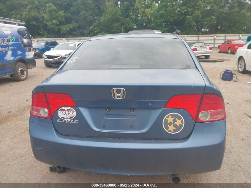 2008 Honda Civic Lx VIN: 1HGFA16558L041896 Lot: 39469880