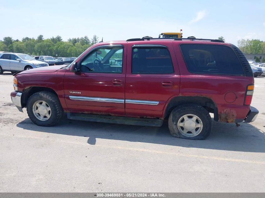 2005 GMC Yukon Sle VIN: 1GKEK13T15J109357 Lot: 39469881