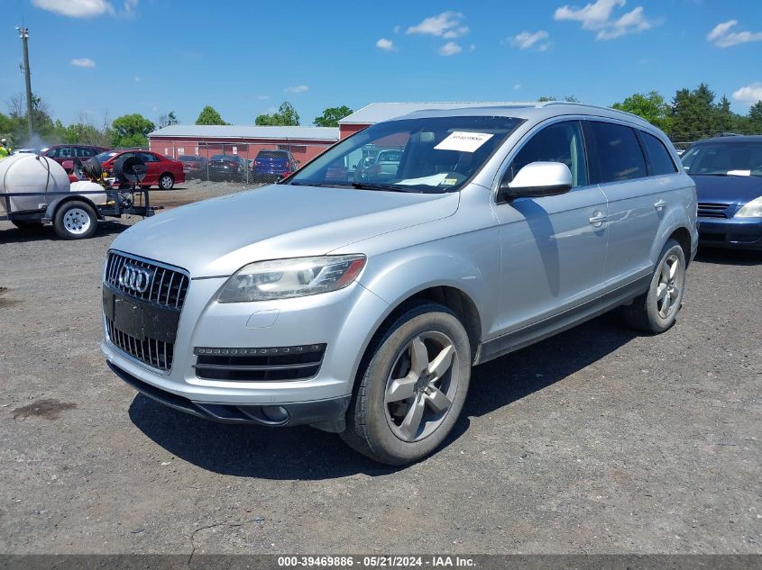 2013 Audi Q7 3.0T Premium VIN: WA1LGAFE7DD002306 Lot: 39469886