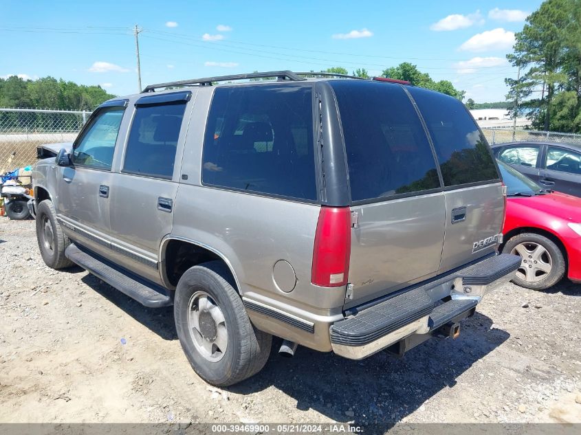 1999 Chevrolet Tahoe Ls VIN: 1GNEK13R0XJ566123 Lot: 39469900