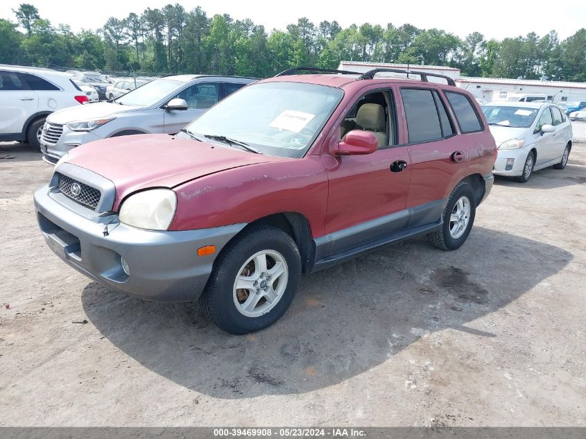 2004 Hyundai Santa Fe Gls VIN: KM8SC13DX4U739066 Lot: 39469908