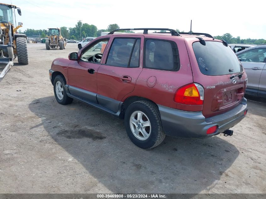 2004 Hyundai Santa Fe Gls VIN: KM8SC13DX4U739066 Lot: 39469908