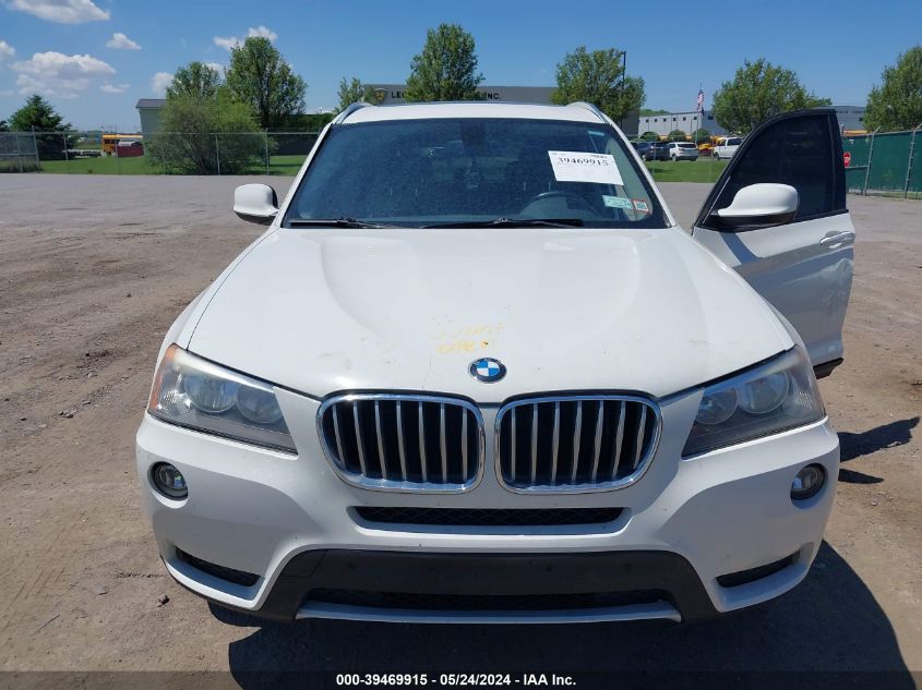 2013 BMW X3 xDrive28I VIN: 5UXWX9C59D0A28999 Lot: 39469915