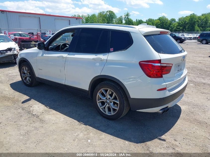 2013 BMW X3 xDrive28I VIN: 5UXWX9C59D0A28999 Lot: 39469915