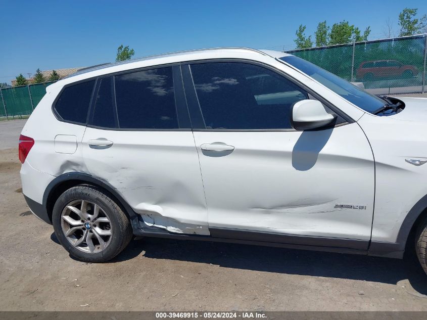 2013 BMW X3 xDrive28I VIN: 5UXWX9C59D0A28999 Lot: 39469915