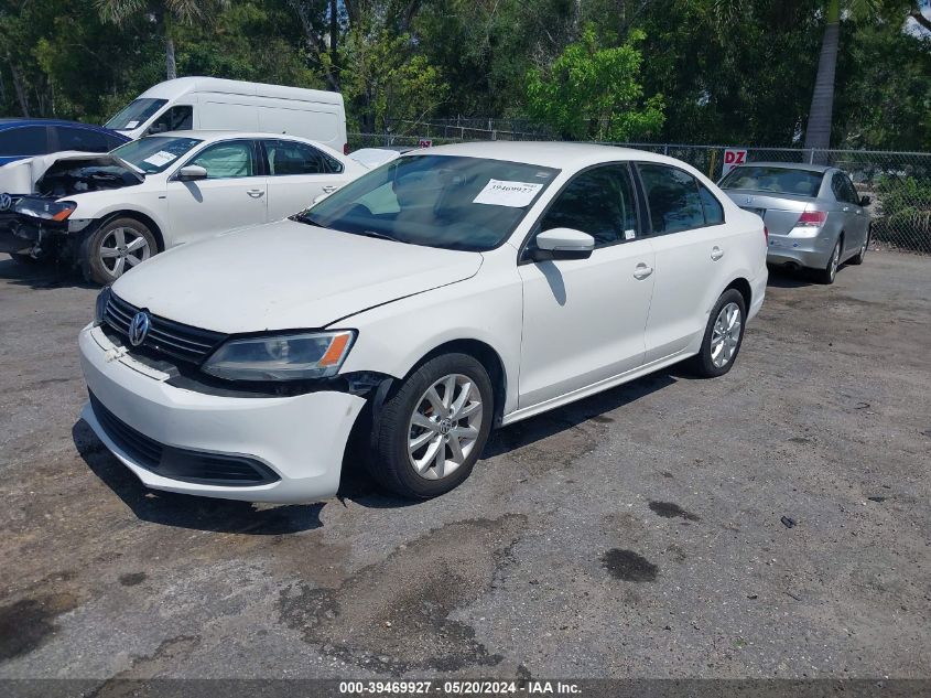 2011 Volkswagen Jetta 2.5L Se VIN: 3VWDX7AJ8BM316630 Lot: 39469927