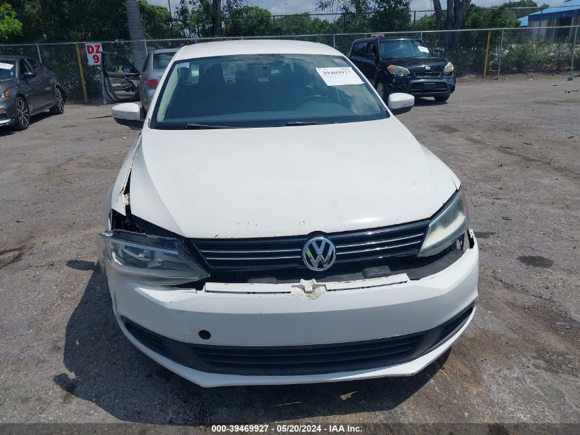 2011 Volkswagen Jetta 2.5L Se VIN: 3VWDX7AJ8BM316630 Lot: 39469927