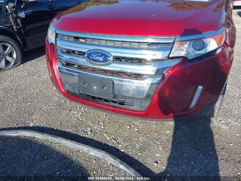 2013 Ford Edge Sel VIN: 2FMDK3JC6DBB25025 Lot: 39469928