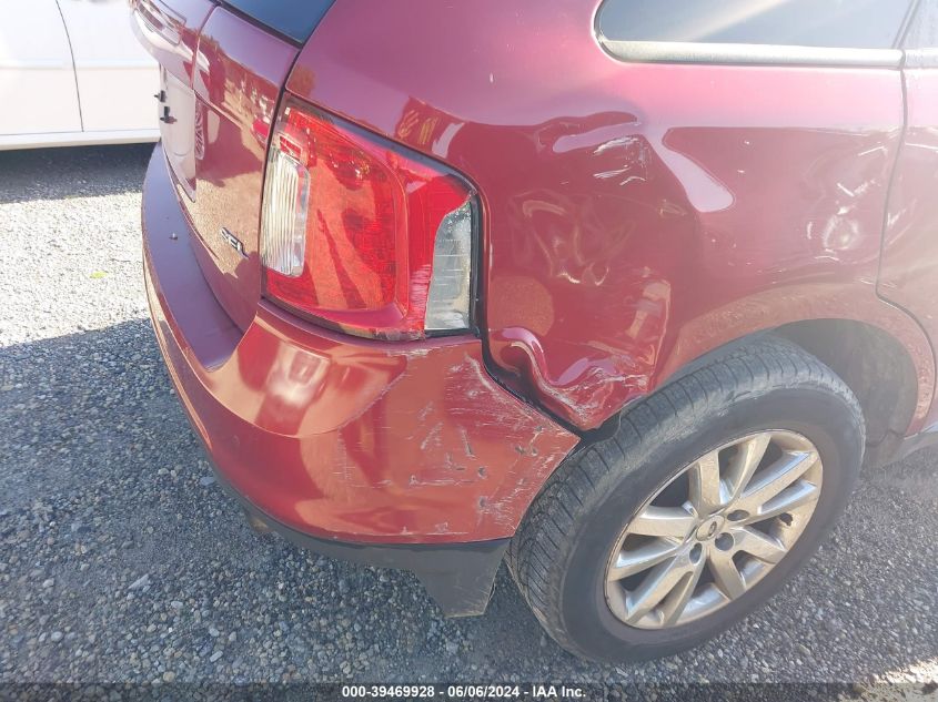 2013 Ford Edge Sel VIN: 2FMDK3JC6DBB25025 Lot: 39469928