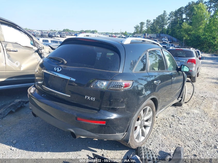 2004 Infiniti Fx45 VIN: JNRBS08W84X402048 Lot: 39469932