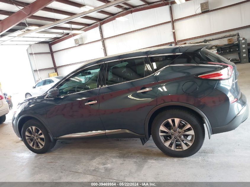 2016 Nissan Murano Sl VIN: 5N1AZ2MG0GN106146 Lot: 39469954