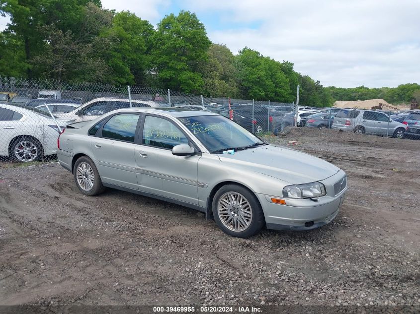 2003 Volvo S80 2.9 VIN: YV1TS92D231311904 Lot: 39469955