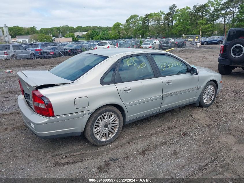 2003 Volvo S80 2.9 VIN: YV1TS92D231311904 Lot: 39469955