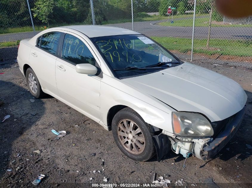 2009 Mitsubishi Galant Es/Sport Edition VIN: 4A3AB36F99E040604 Lot: 39469970