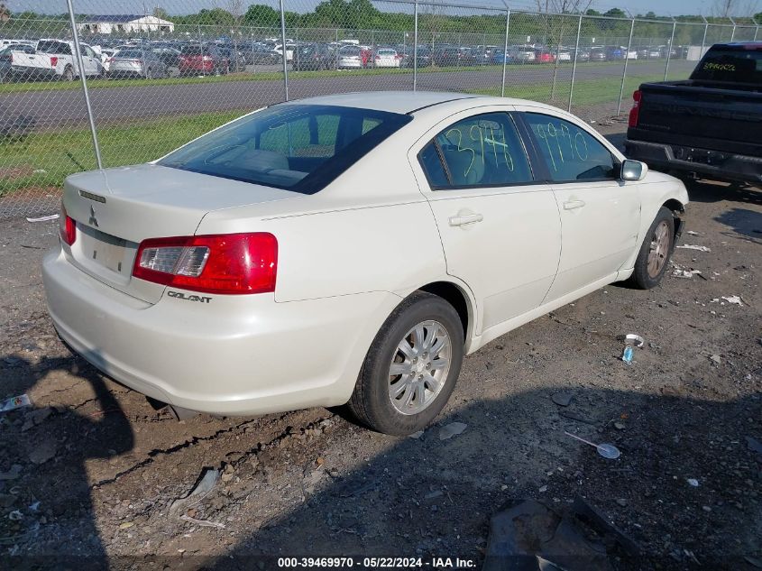 2009 Mitsubishi Galant Es/Sport Edition VIN: 4A3AB36F99E040604 Lot: 39469970