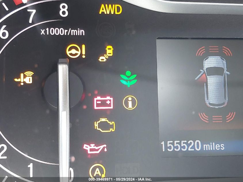 2016 Honda Pilot Elite VIN: 5FNYF6H04GB055460 Lot: 39469971